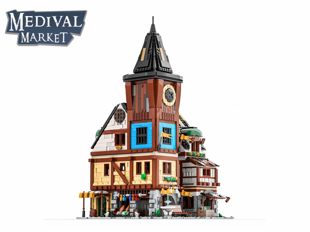 LEGO BrickLink MOC Pop Up Store Medieval Market 1024x768