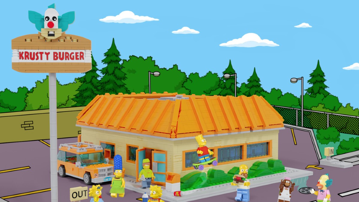 Se rumorea que el set LEGO The Simpsons Krusty Burger llegará en 2025