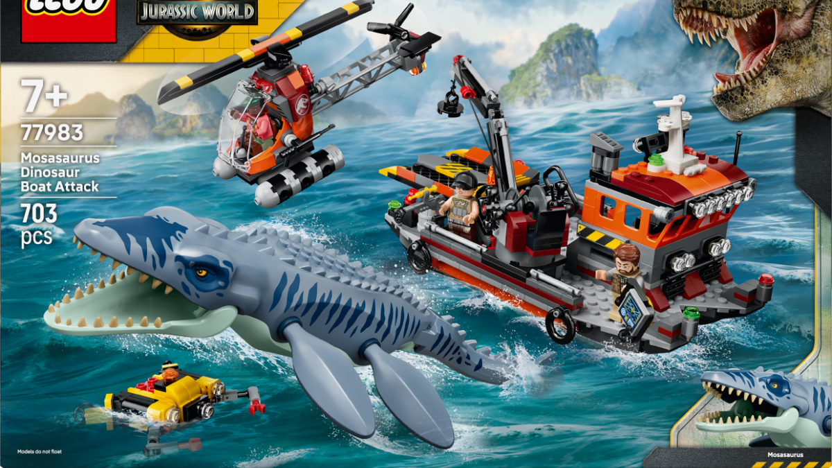 LEGO Mosasaurus is getting a glow-up 25 years after debut - Brick LEGO Mosasaurus is getting a glow-up 25 years after debut - Brick
