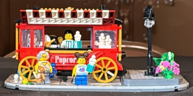 LEGO Bricklink Serie 5 Popcornwagen
