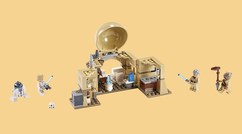 LEGO Star Wars 75270 Obi-Wan's Hut y 75271 Luke Skywalker's Landspeeder - más detalles revelados