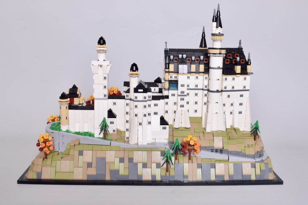 LEGO Architecture 21063 Schloss Neuschwanstein Rezension 2 1024x683
