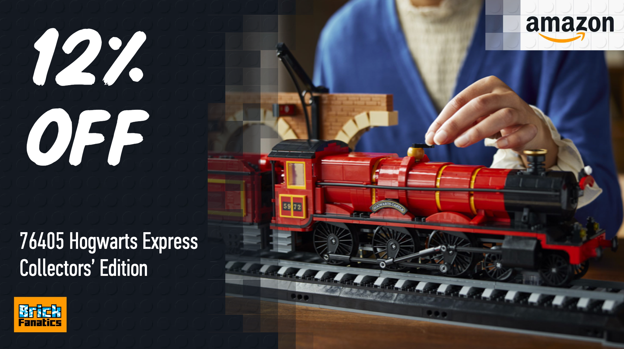 Huge discount on biggest LEGO Harry Potter Hogwarts Express ever