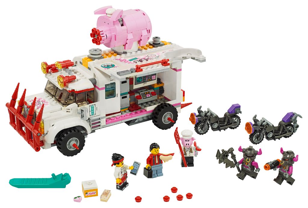 LEGO Monkie Kid 80009 Pigsys Food Truck 7