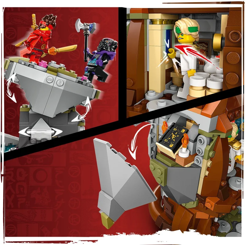 LEGO NINJAGO 71819 Santuario de Piedra del Dragón 3