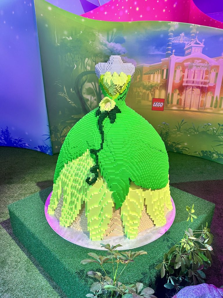 lego princess dress LEGO Disney Princess models make surprise appearance at D23