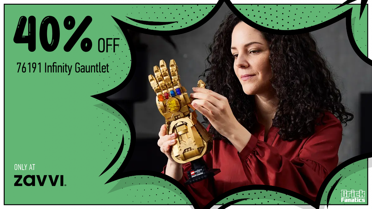 Don't miss out: huge 40% discount on LEGO Marvel 76191 Guantelete del Infinito