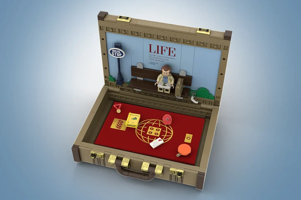 LEGO Ideas Forrest Gump – Koffer voller Erinnerungen 1024x683
