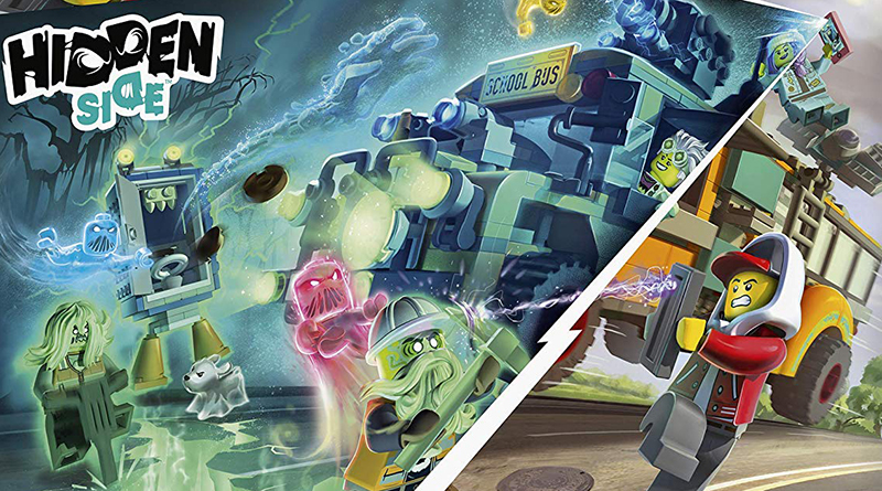 LEGO Hidden Side boxes suggest the app is more important than the bricks