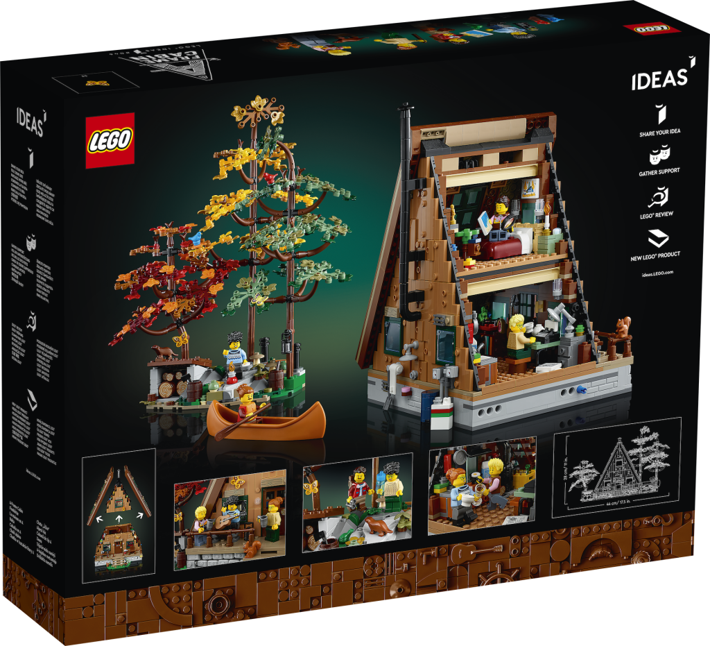 LEGO Ideas 21338 A Frame Cabin 2 1024x931