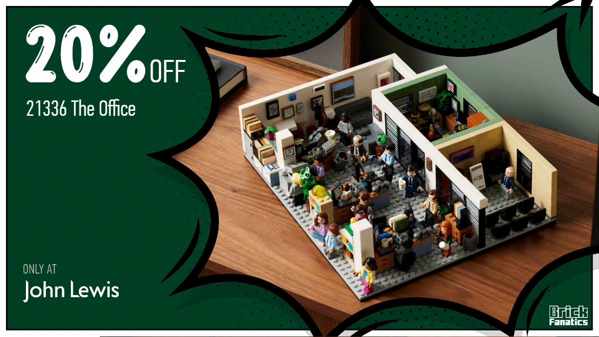 Head back to Dunder Mifflin with 20% off LEGO Ideas 21336 The Office