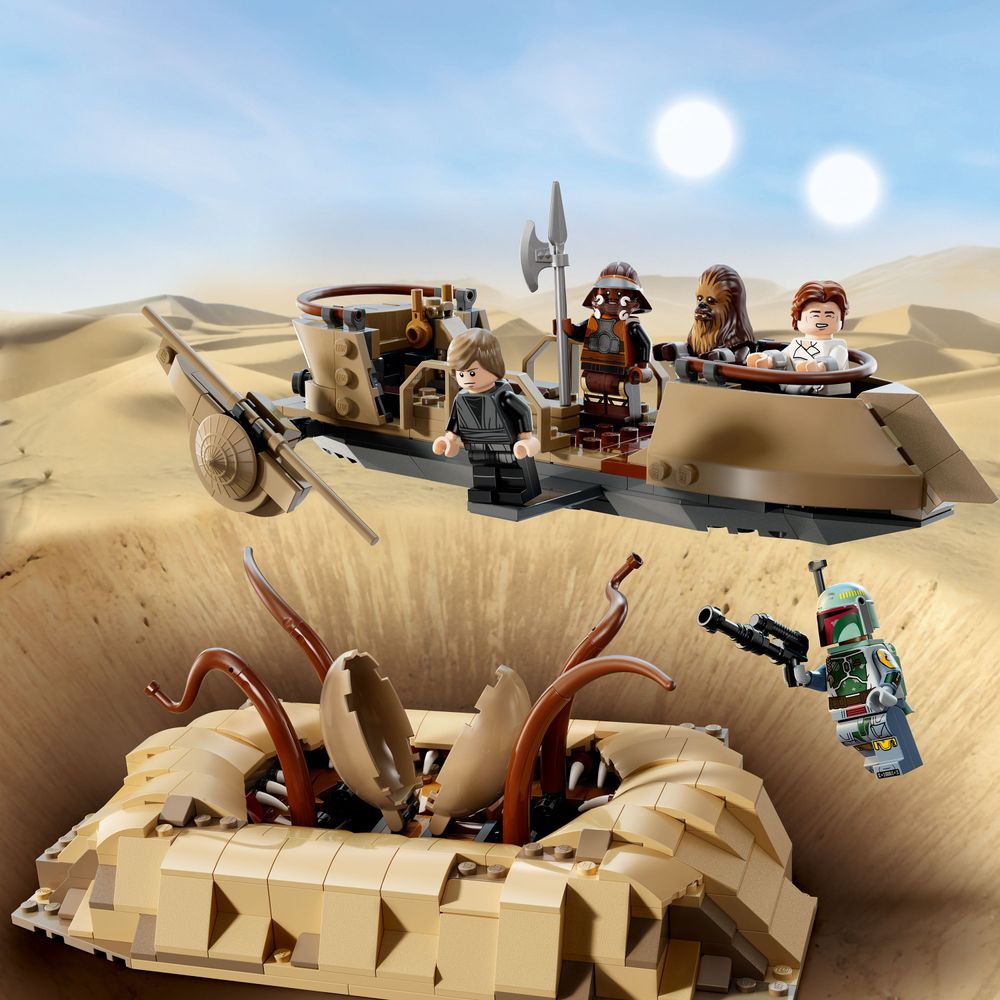 LEGO Star Wras 75396 Desert Skiff Sarlacc Pit 4
