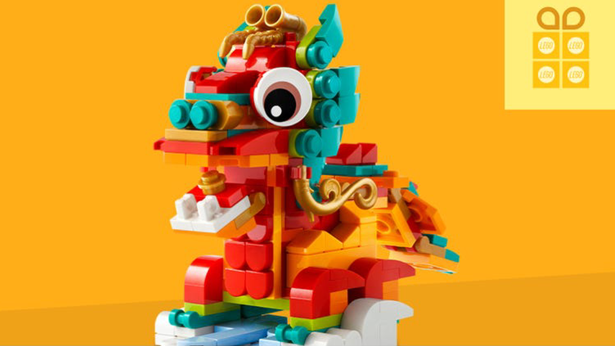 Multiple LEGO GWPs now available, including 40611 Year of the Dragon