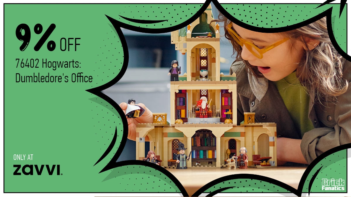 Don't miss out on this wand-erful discount on LEGO Harry Potter 76402 Hogwarts: Dumbledore's Office 