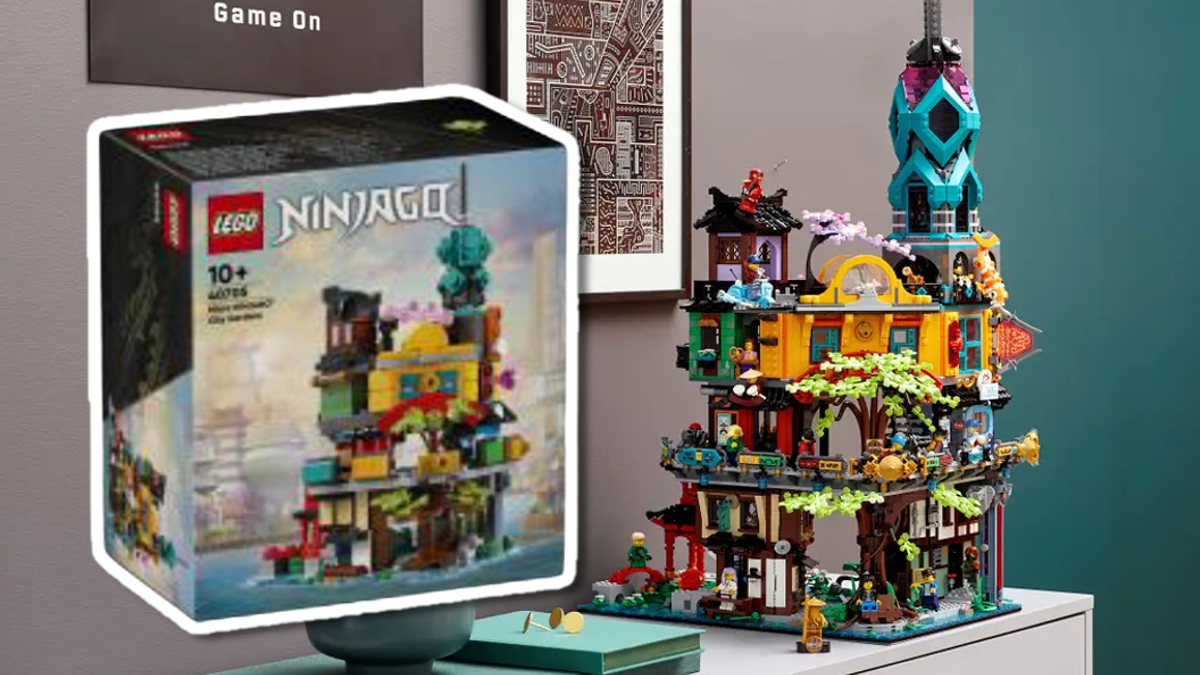 First look at LEGO 40705 Micro NINJAGO City Gardens