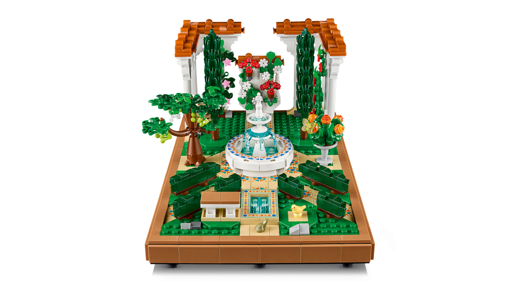 LEGO Icons Gardens of the World 10359 Fountain Garden revealed