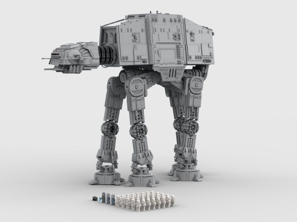 LEGO Star Wars UCS AT AT MOC 1 1024x768