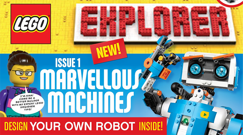 LEGO Explorer magazine offers UK subscriptions
