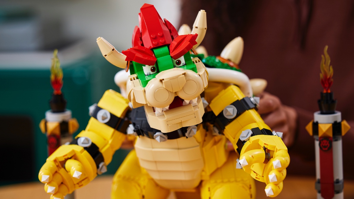 King-sized LEGO Super Mario Bowser confirmed for SDCC 2022