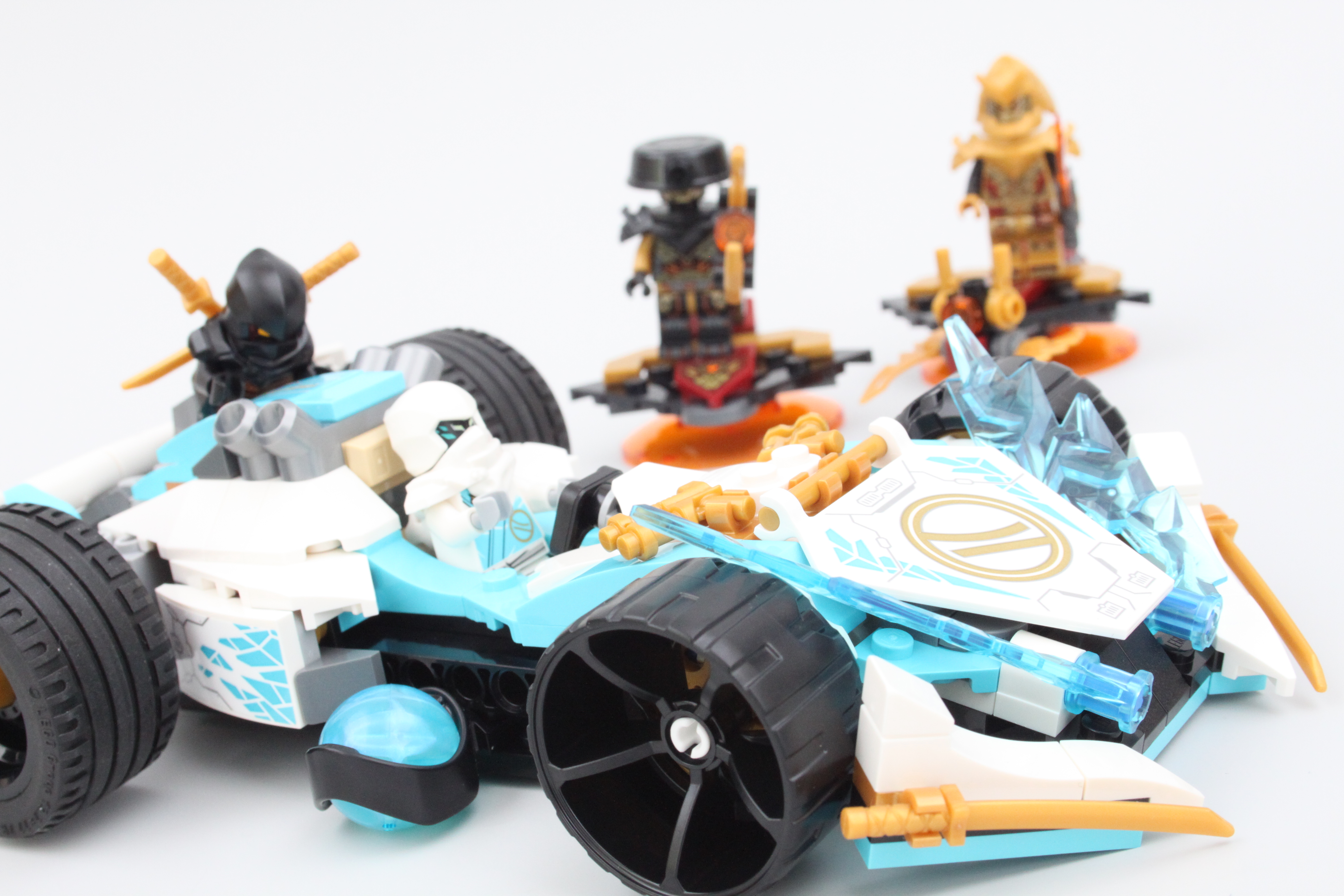 LEGO NINJAGO 71791 Zane's Dragon Power Spinjitzu Race Car review LEGO NINJAGO 71791 Zane's Dragon Power Spinjitzu Race Car review