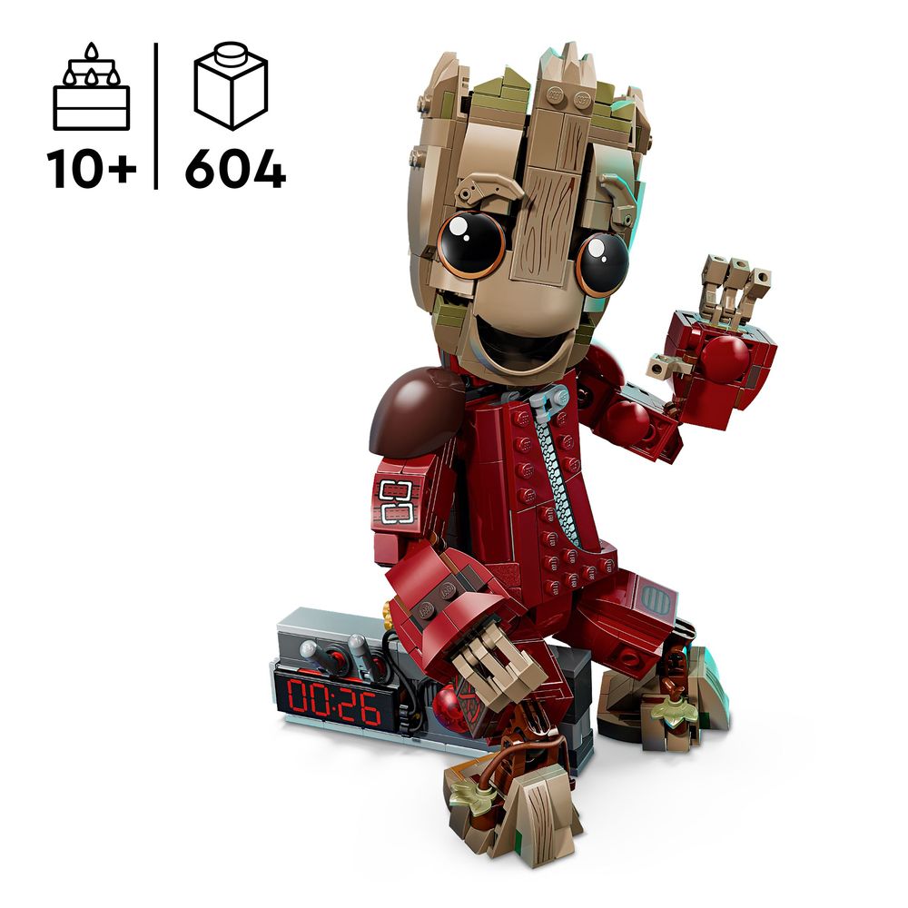 LEGO Marvel 76341 Groot in Ravager Outfit 3