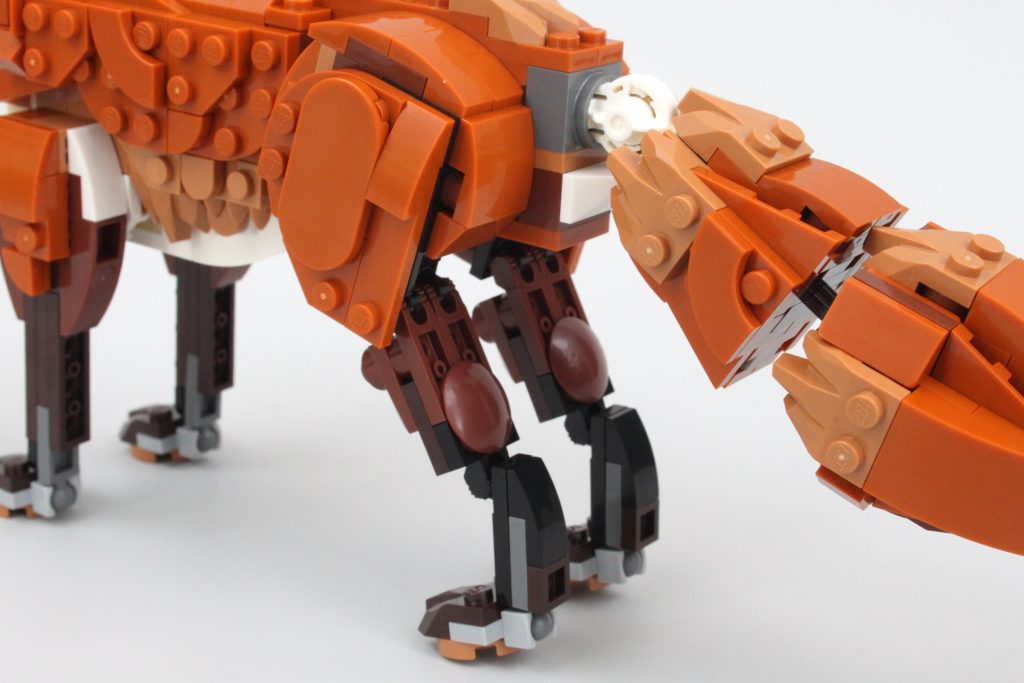 lego creator 3 in 1 31154 forest animals red fox review fox model 21 1024x683