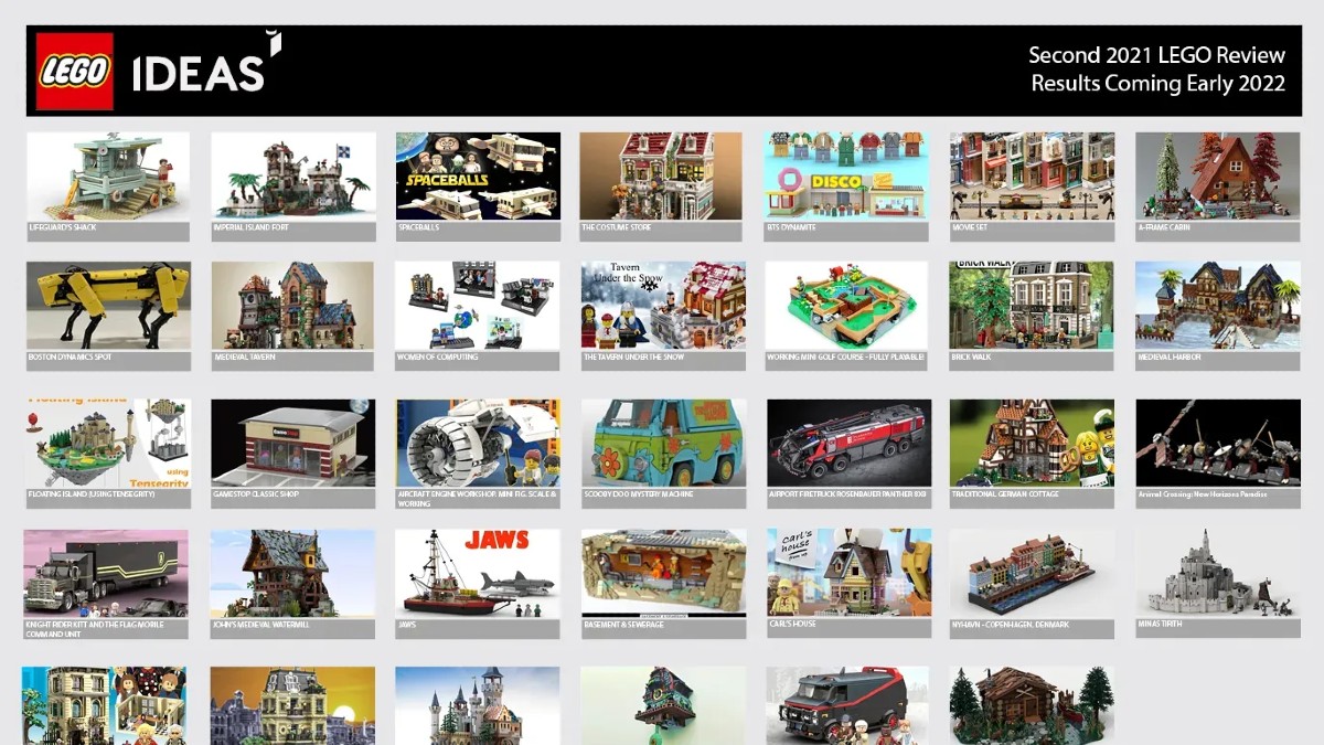 Five LEGO Ideas projects that have a great chance in the next review