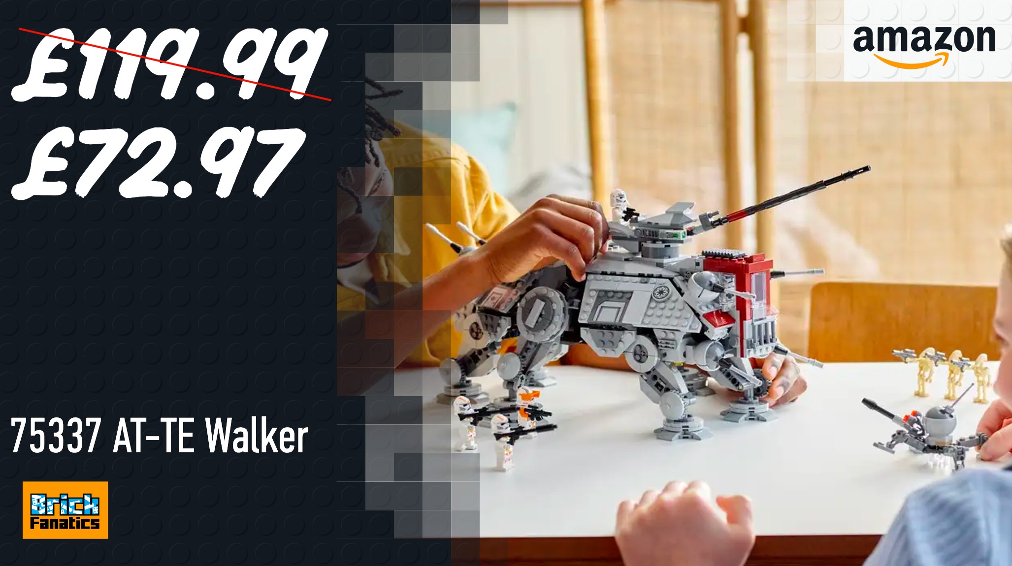 Almost half off this LEGO Star Wars Clone Wars set