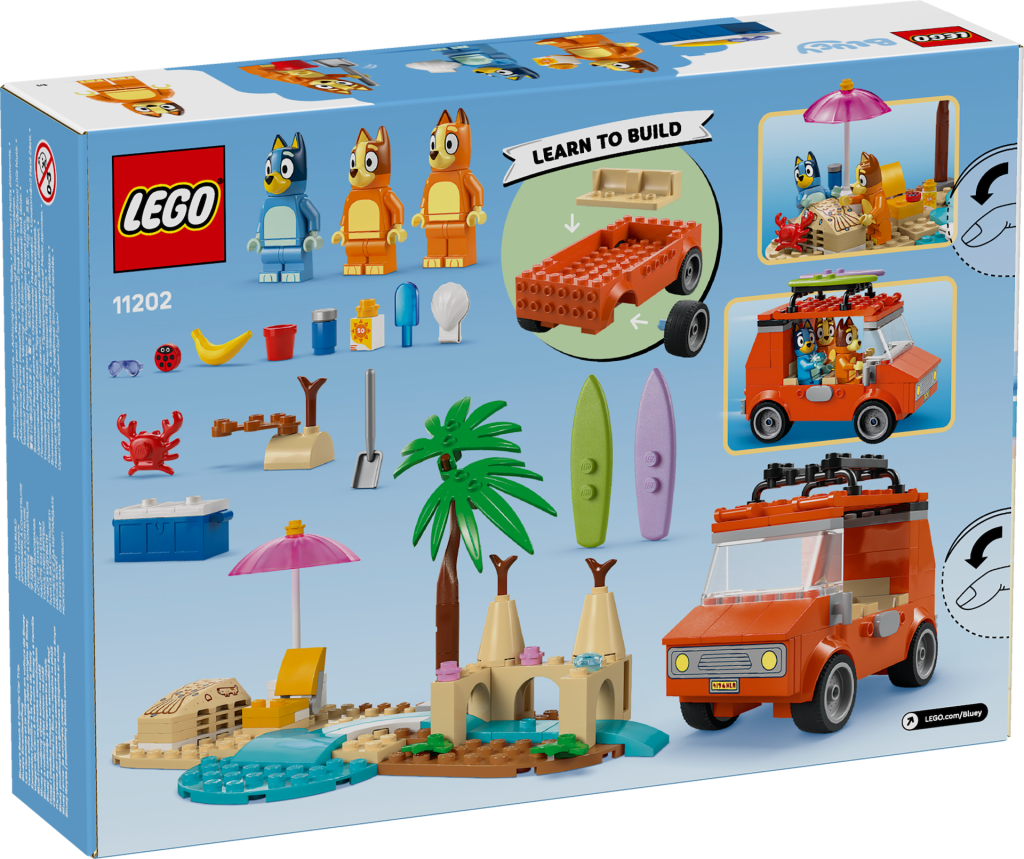 LEGO Bluey 11202 Blueys Beach Family Car Trip 2 1024x859