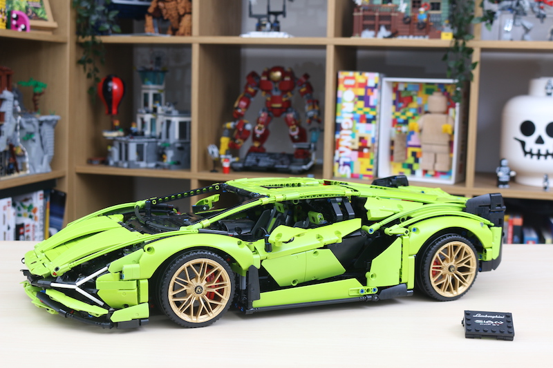 LEGO Technic 42115 Lamborghini Sian FKP 37 review 76