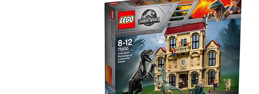 LEGO Jurassic World: Fallen Kingdom official boxed images