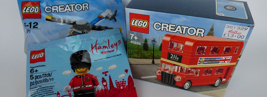Win Hamleys LEGO goody bag with Brick Fanatics