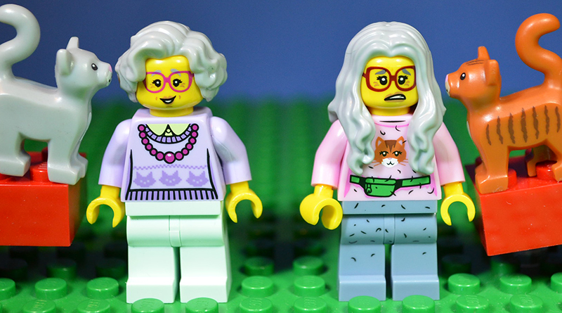 Brick Pic of the Day: Cats