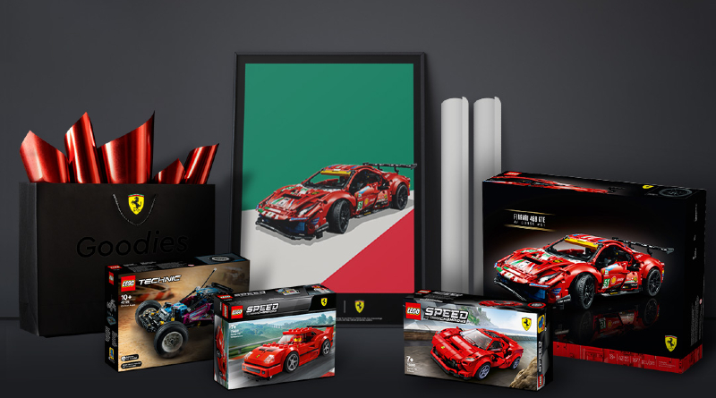 Win a huge LEGO Ferrari prize bundle in new LEGO Ideas contest