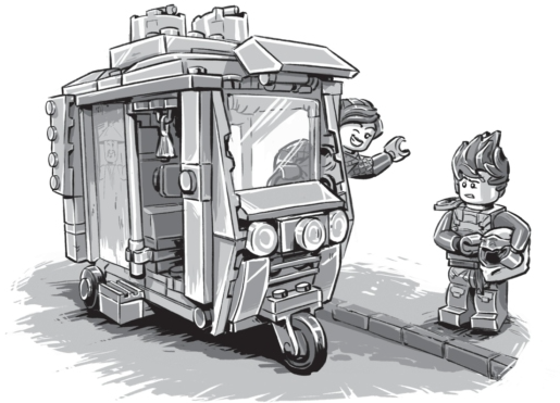LEGO NINJAGO quest for the lost powers illustration 2