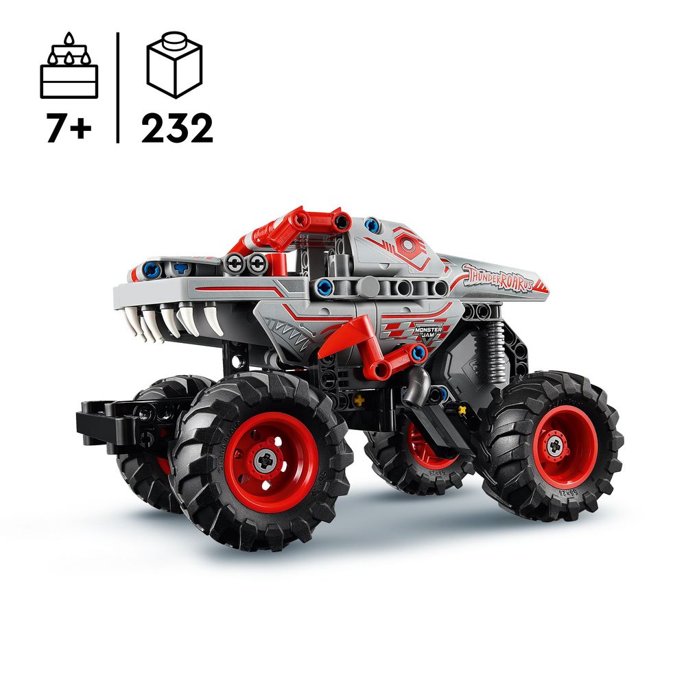 LEGO Technic 42200 Monster Jam ThunderROARus Pull Back 2