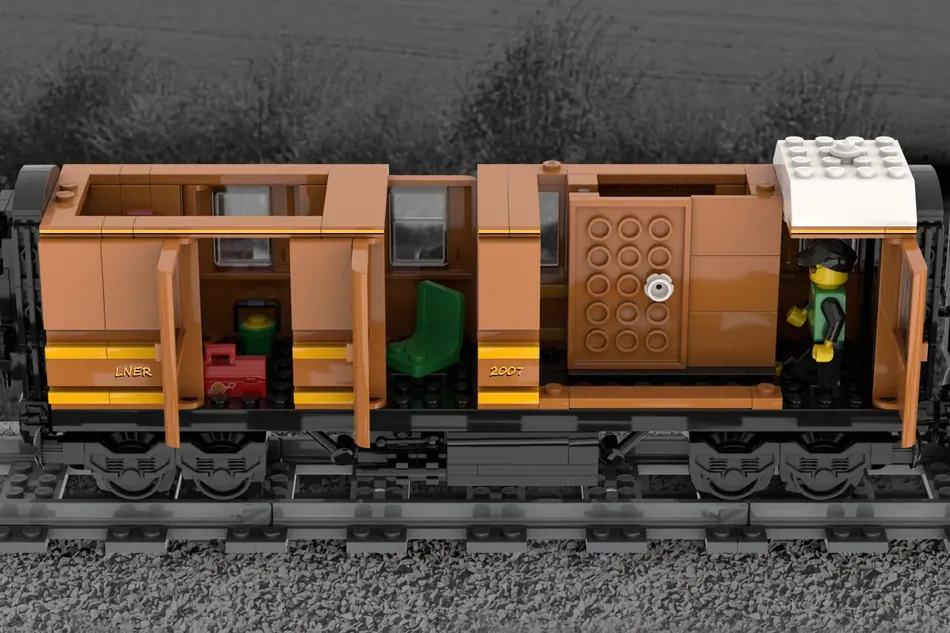 LEGO Ideas Flying Scotsman LNER Class A3 4472 4 6 2 Pacific Steam Locomotive 11