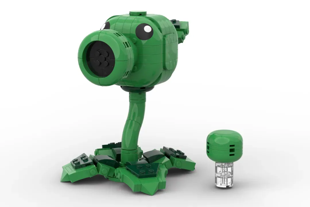 LEGO Ideas Peashooter 2