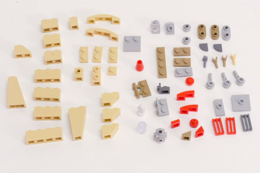 LEGO Star Wars Pasaana Speeder steps 1