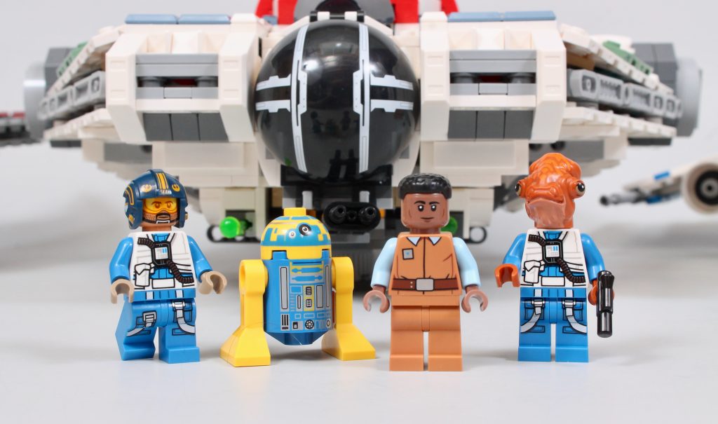 LEGO Star Wars 75357 Ghost Phantom II 75362 Ahsoka Tanos T 6 Jedi Shuttle 75364 New Republic E wing vs. Shin Hatis Starfighter critique 10 1024x605
