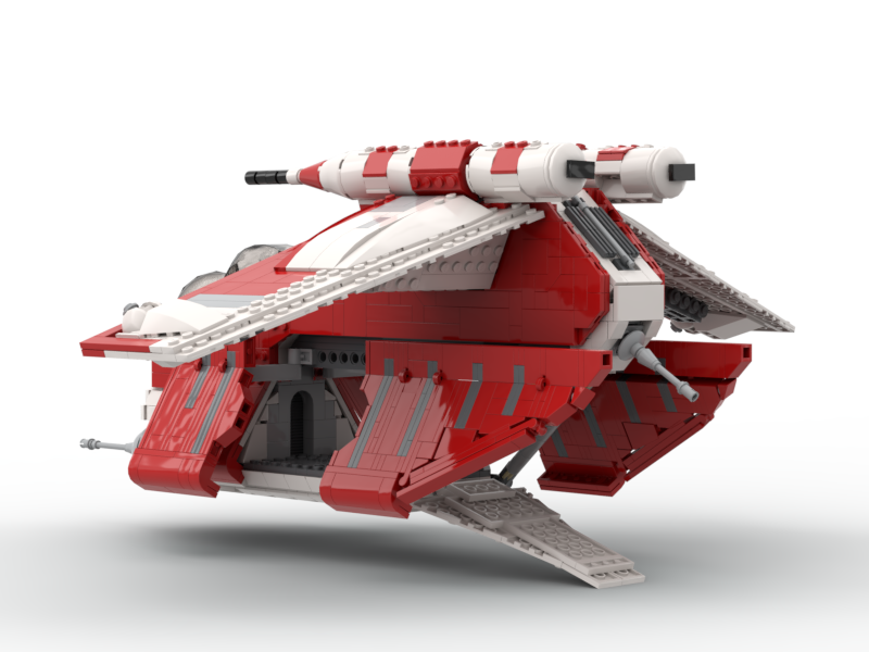 LAAT coruscant gunship V2 9