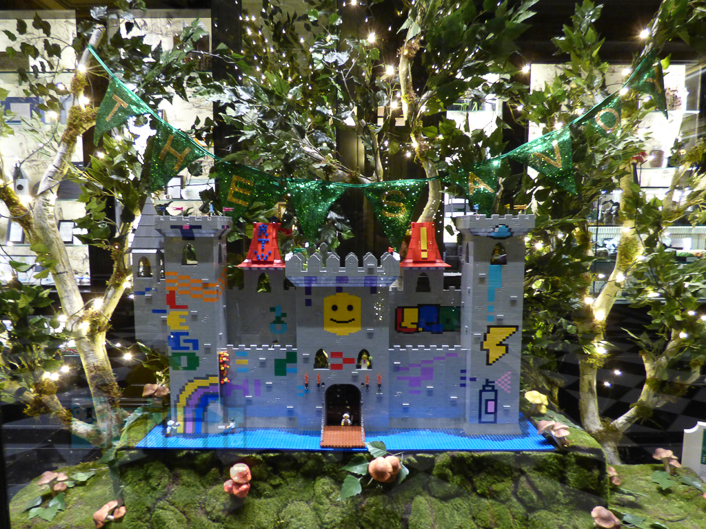 LEGO Twelve Rebuilds of Christmas at The Savoy