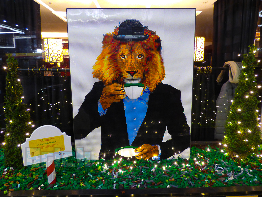 LEGO Twelve Rebuilds of Christmas at The Savoy