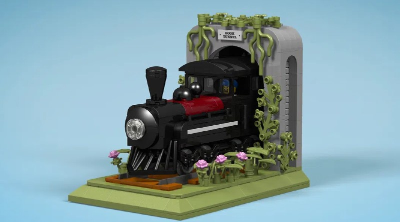 LEGO Ideas bookends front