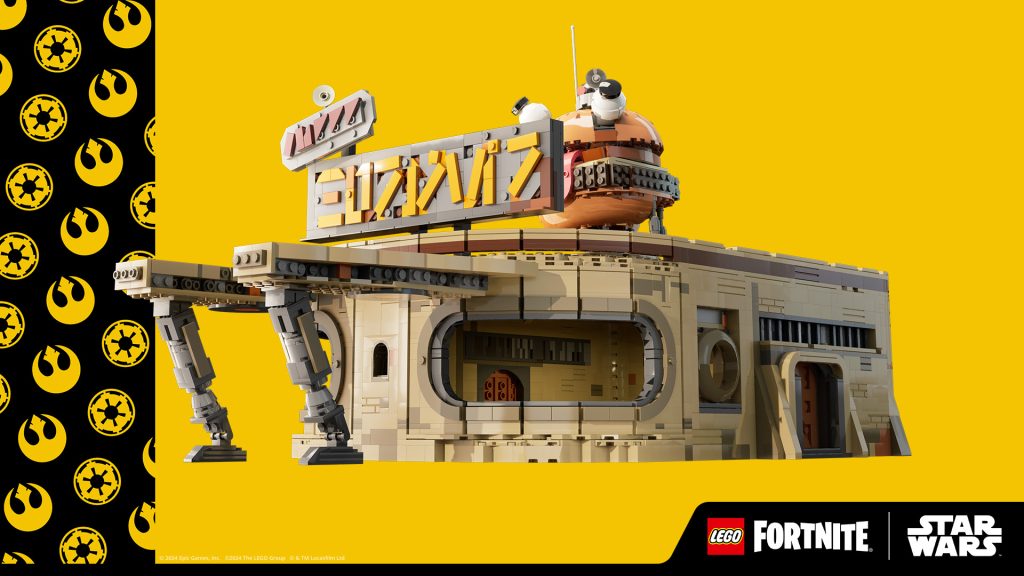 LEGO Fortnite x Star Wars Dusty Durr Burger Build 1024x576