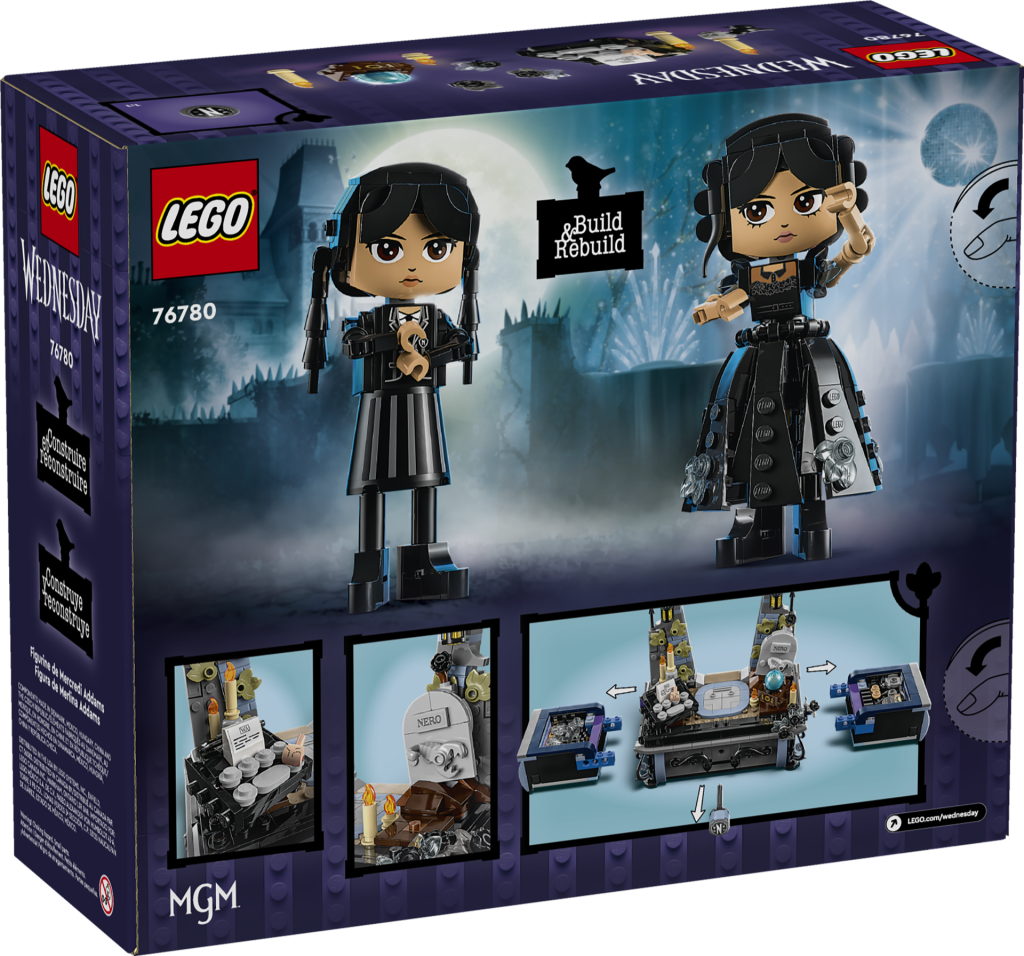 LEGO Wednesday 76780 Wednesday Addams Figure 10 1024x956