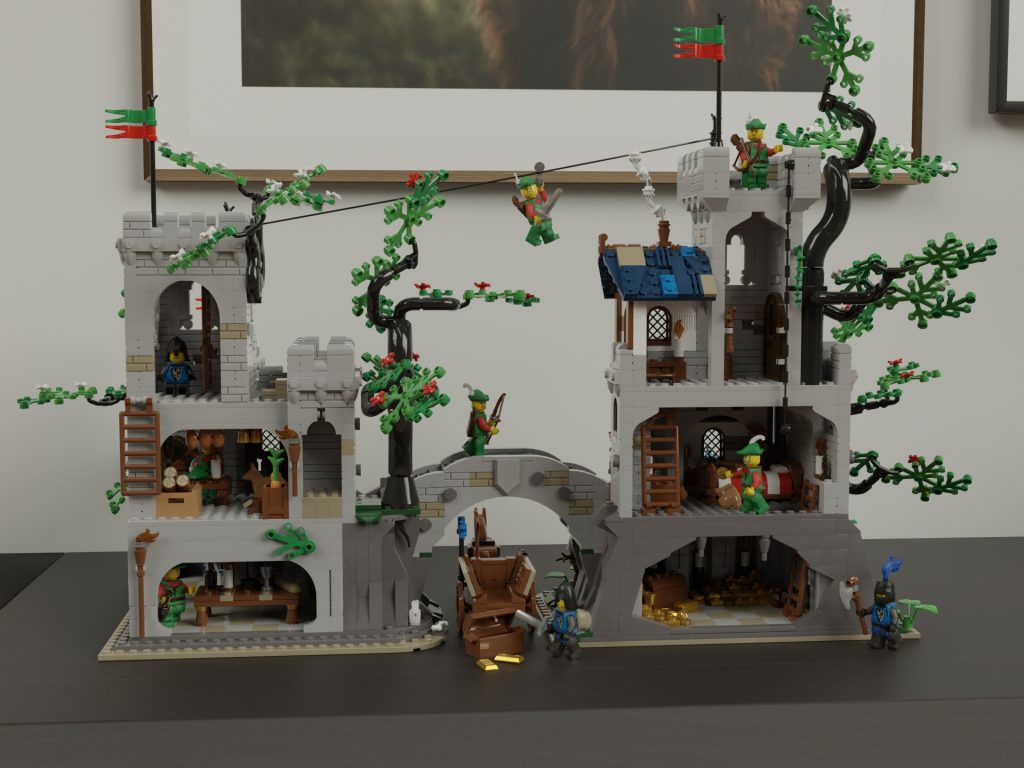 lego bricklink designer program Forest Stronghold krakenator 1 1024x768
