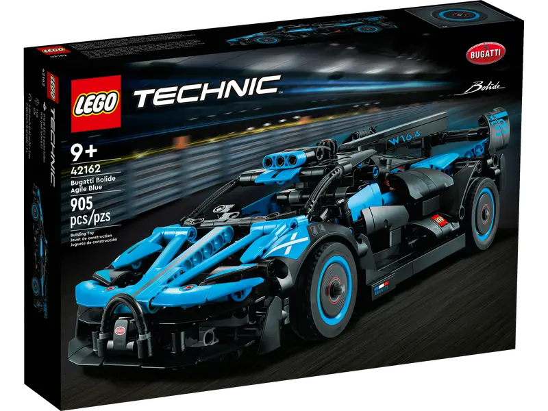 LEGO Technic 42162 Bugatti Bolide Agile Blue Box