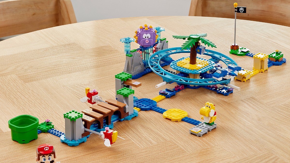 LEGO Super Mario 71400 Big Urchin Beach Ride almost included an extra biome