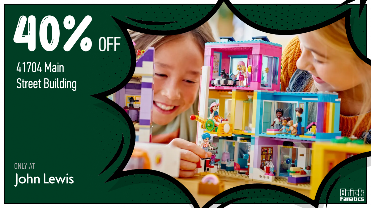 Don't miss out on 40% off LEGO Friends 41704 Main Street Building
